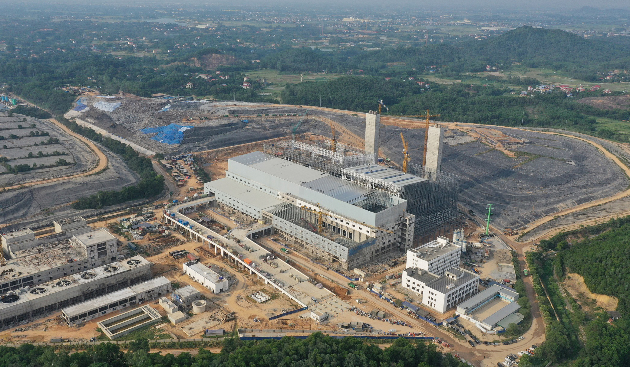 Hà Nội đẩy nhanh tiến độ 2 dự án điện rác