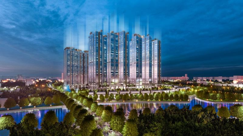 Sunshine City Sài Gòn phủ kính Low-e giúp tiết kiệm năng lượng