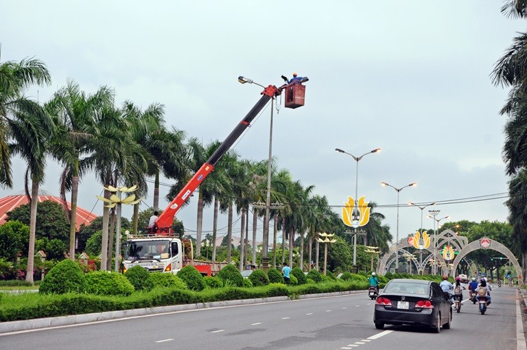 Tiết kiệm điện trong chiếu sáng đô thị tại Vĩnh Phúc