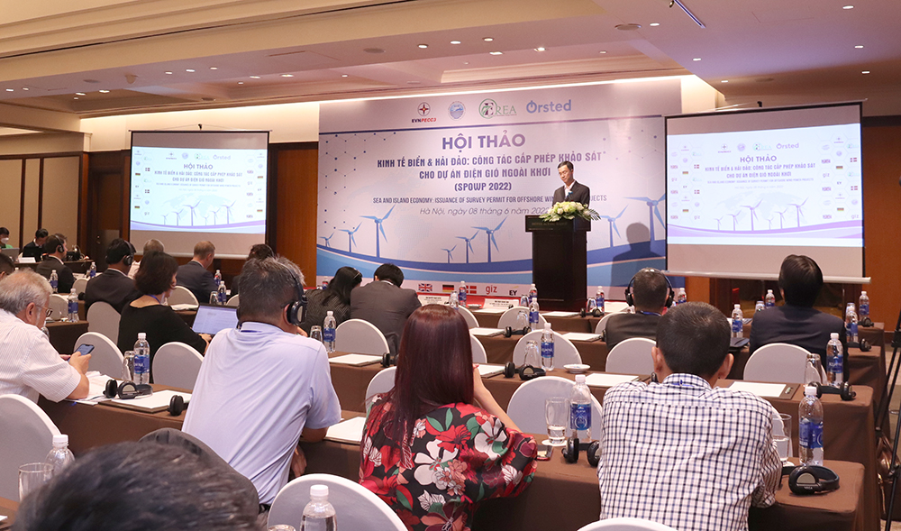 Hội thảo về cấp phép khảo sát cho dự án điện gió ngoài khơi