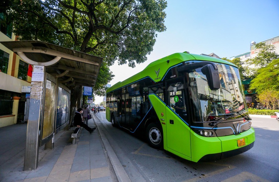 Hà Nội lên kế hoạch thay thế 100% xe bus bằng xe điện