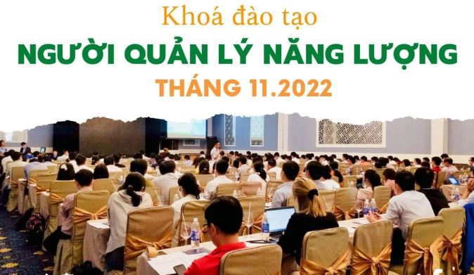 Khoá đào tạo Người Quản lý Năng lượng tháng 11/2022