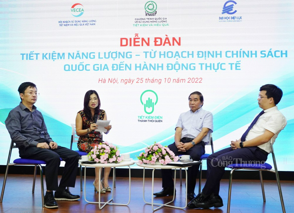 Diễn đàn “Tiết kiệm năng lượng: Từ hoạch định chính sách quốc gia đến hành động thực tế”