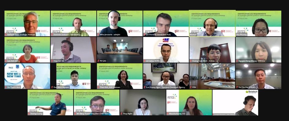 TƯƠNG LAI CỦA HYDRO XANH: TRAO ĐỔI CHUYÊN GIA VỀ VIỆC CẤP CHỨNG NHẬN VÀ YÊU CẦU CỦA LIÊN MINH CHÂU ÂU VỀ HYDRO XANH